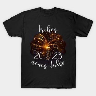 Happy New Year 2023 (de) 3 T-Shirt